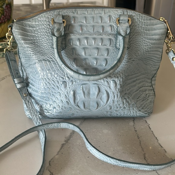 NWT Brahmin Light Blue Crossbody Bag - Picture 2 of 7
